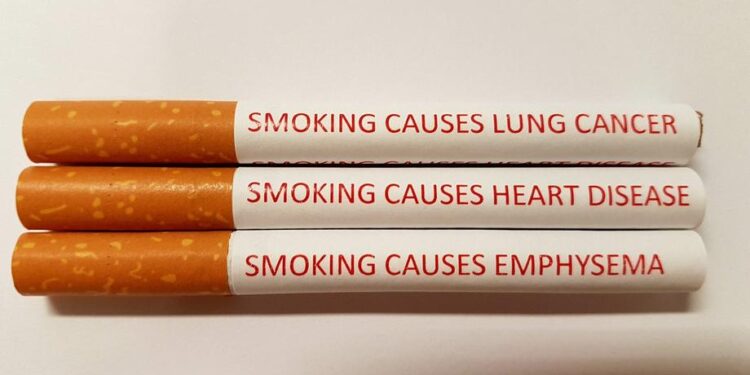 Upozorenje na svakoj cigareti