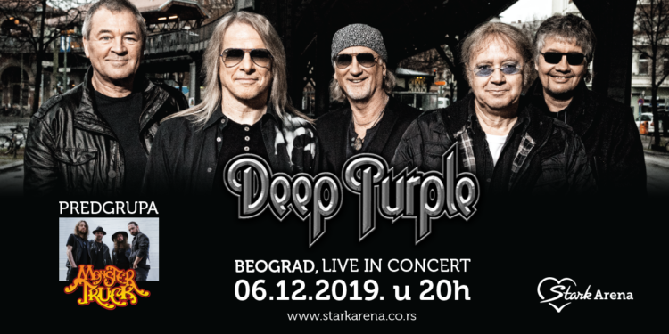 Karte za koncert Deep purple skoro rasprodate
