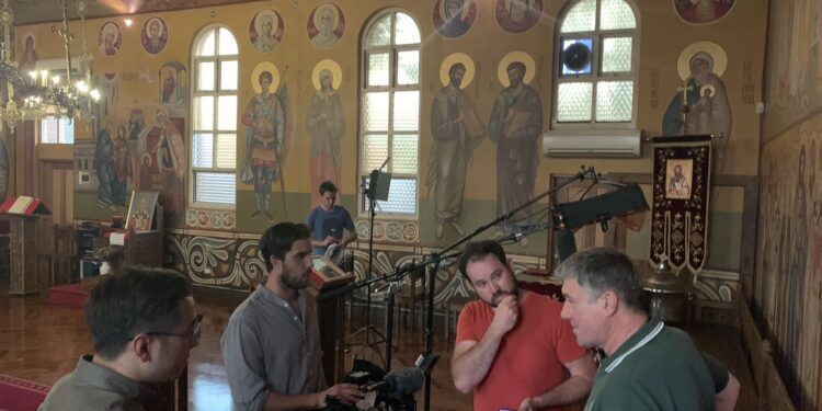 Ekipa televizije SBS u Volongongu snima dokumentarnu emisiju o našoj zajednici