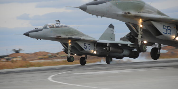 Srpski i ruski piloti na vojnoj vežbi BARS 2019
