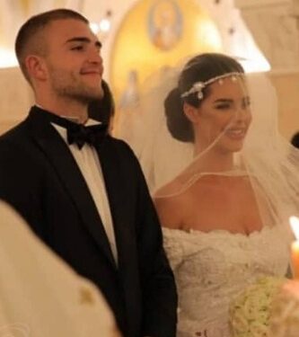Bogdana i Veljko su se u Hramu Svetog Save zavetovali na večnu ljubav (FOTO)
