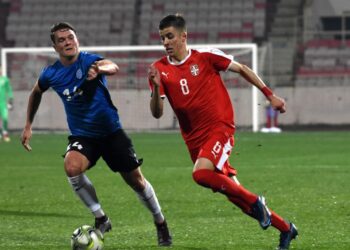 Mladi preslišali Estonce, het-trik Joveljića
