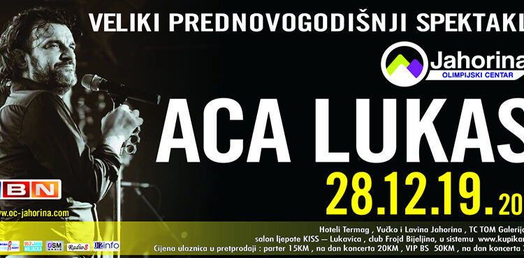 Proslava novogodišnjih praznika na Jahorini uz koncert Ace Lukasa