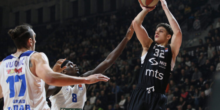 Partizan rutinski protiv Zadra na meču sa 63 šuta za trojku