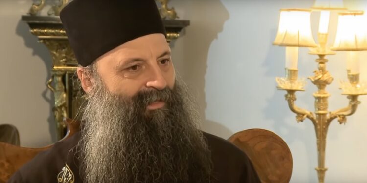 Mitropolit Porfirije: Podgorica se prema SPC odnosi kao Priština