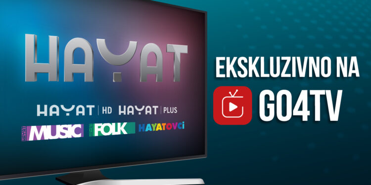 Hayat kanali: Pratite svih pet kanala na GO4TV