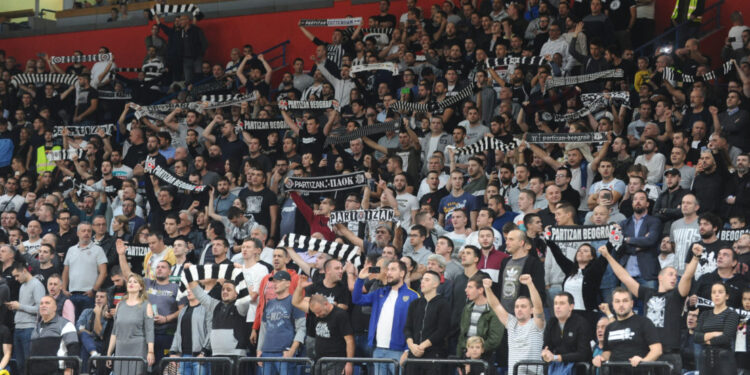 Partizan ubedljivo najgledaniji klub ABA lige: Crno-beli 6 puta među Top 10 po poseti