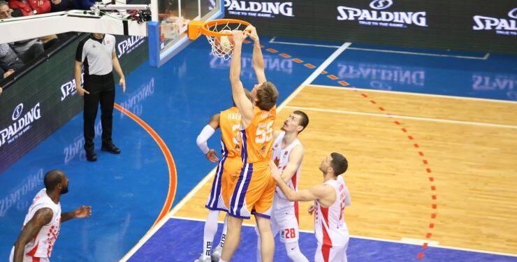 Razbio Zvezdu, pa proglašen za najboljeg: Luković MVP 19. kola ABA lige
