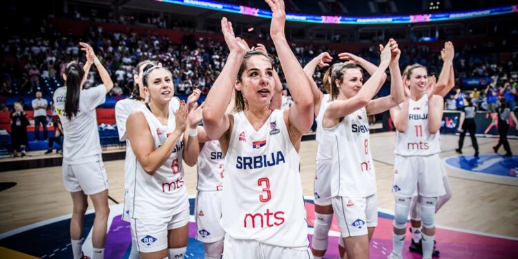 Košarkasice Srbije na osmom mestu FIBA liste