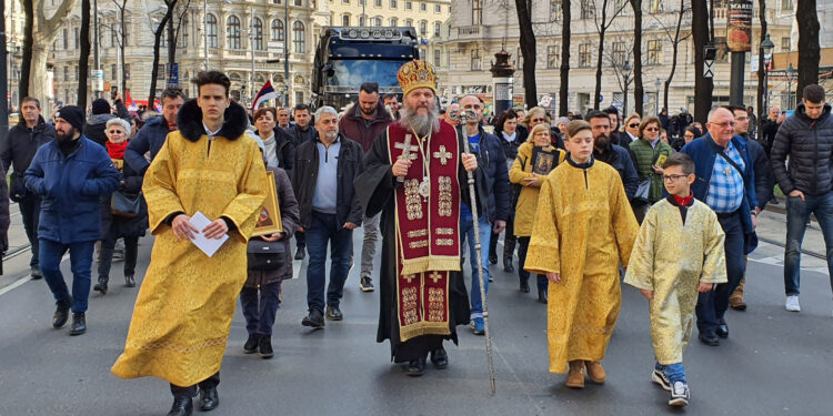 Eparhija austrijsko-švajcarska protestuje protiv hapšenja