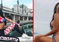 Superseksi Hrvatica u mini kockastom bikiniju pokazala previše: Mundijal u Rusiji joj doneo ogromnu slavu (FOTO)