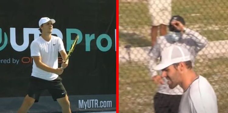 Ovako Kecmanović igra “korona tenis”: Ljudi pod maskama, nema skupljača loptica, na terenu igrači i sudija (VIDEO)