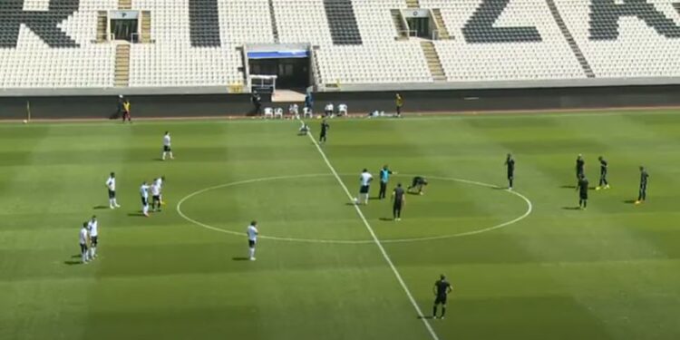 Partizanovi „beli“ pobedili „crne“ na trening meču (VIDEO)