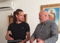 Prijović dobio policijsku legitimaciju: Reprezentativac Srbije donirao opremu i dobio plaketu počasnog člana PSS-a