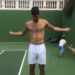 Novak izazvao srpske tenisere: Mali Stefan pokazao šta ume sa reketom, dok je tata izvodio čelendž (VIDEO)