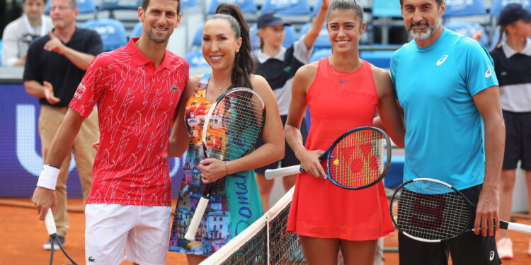 Nole i Jeca Janković “tesno” pobedili Olgu i Zikija: Egzibije i svetske muzičke zvezde najavili ludilo Adria Toura (FOTO/VIDEO)
