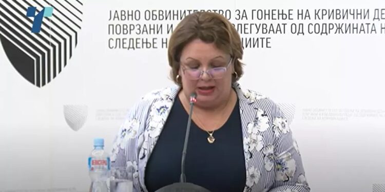 Bivša makedonska tužiteljka skinula se u donji veš u Državnom zavodu za reviziju