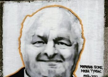 Miša Tumbas dobio mural: Njegova poruka Partizanu zauvek će odzvanjati Humskom (FOTO)