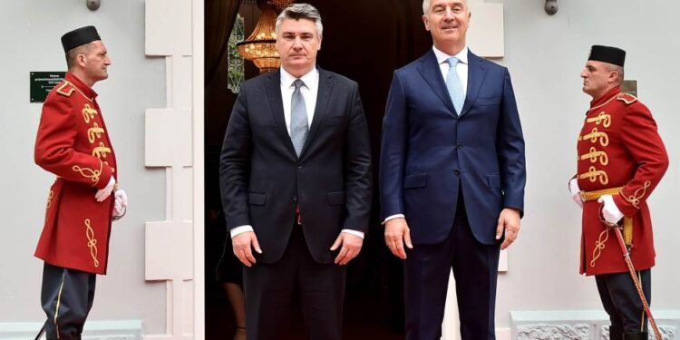 Predsednik Hrvatske: Nisam došao u Podgoricu da “burgijam” protiv Srbije
