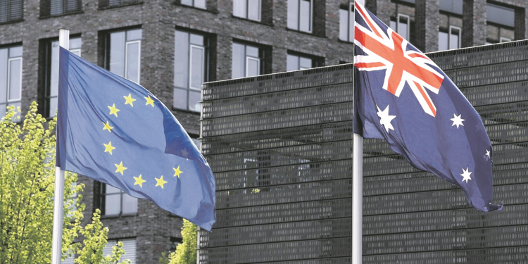 Australija na beloj listi Evrope