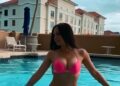 Posle Beograda i Adrija tura, seksi Lola se “hladi” u bazenu i traži “pomoć” (FOTO/VIDEO)