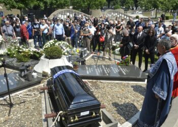 Ilija Petković sahranjen u Aleji zaslužnih građana