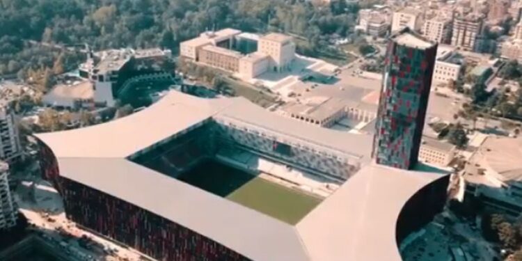 Ponos Albanije: Zvezda će u Tirani igrati na stadionu od 85 miliona evra (VIDEO)