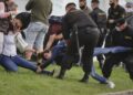 Na protestima u Minsku uhapšeno nekoliko demonstranata
