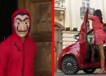 Seksi cica u „fići“, „Bela ćao“ i hit kostim najavili novo pojačanje Zvezde (VIDEO)
