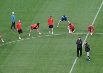 „Orlovi“ trenirali u Moskvi: Srbi spremni za Ruse (VIDEO)
