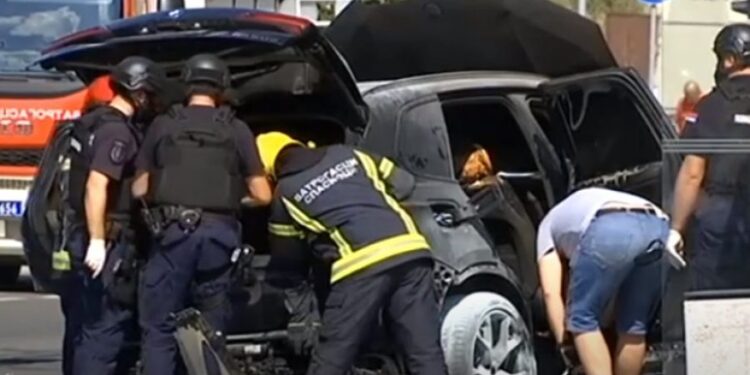 Tresao se Novi Beograd: Eksplodirao džip, poginuo Strahinja Stojanović (VIDEO)