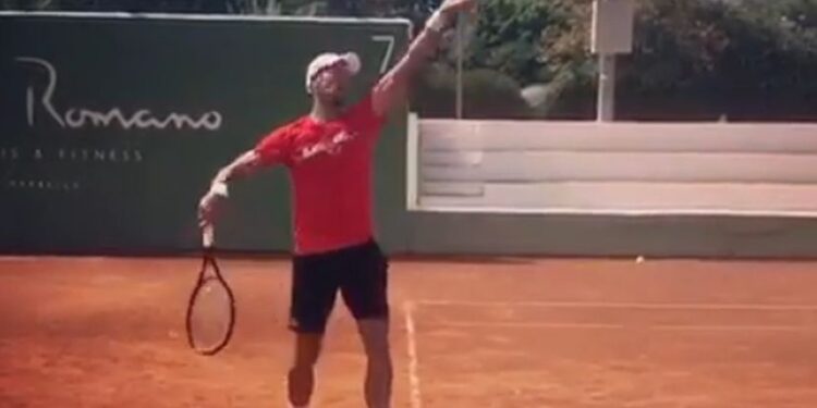 Novak trenirao u Beogradu sa najvećim iznenađenjem Rolan Garosa (FOTO)