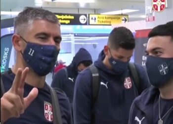 Fudbaleri Srbije otputovali u Norvešku (VIDEO)