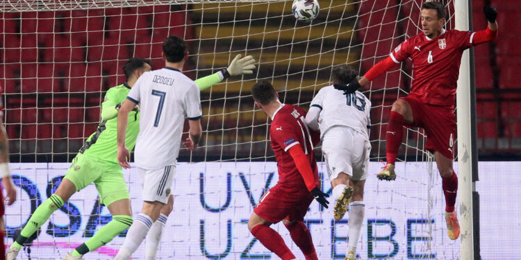 Spektakl fantastičnih Orlova: Srbija sa 5:0 demolirala Rusiju i ostala u B Ligi nacija:(VIDEO)