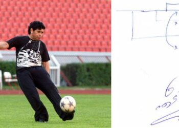 Maradona za „Vesti“ ekskluzivno crtao legendarni gol Zvezdi: „Dika dobar golman, ali pardone amigo…“(FOTO/VIDEO)