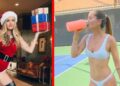 Bivša teniserka se pretvorila u nevaljalu Baka Mrazicu: Svi je pamte po onom fotkanju za Plejboj (FOTO)
