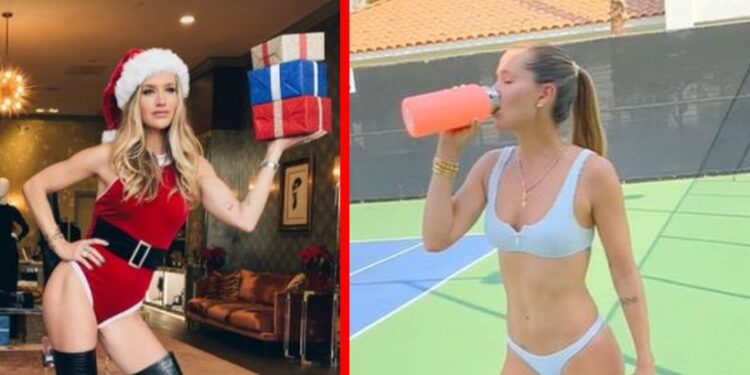 Bivša teniserka se pretvorila u nevaljalu Baka Mrazicu: Svi je pamte po onom fotkanju za Plejboj (FOTO)