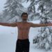 Zimonjić go i bos prkosi zimi i debelom snegu: Srpski teniser oduševio pratioce (FOTO/VIDEO)