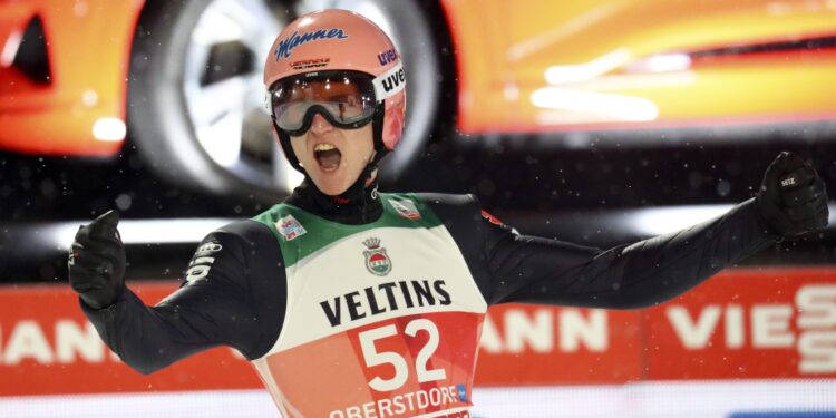 Ludnica na startu Turneje 4 skakonice: Gajger osvojio Obersdorf! (FOTO/VIDEO)