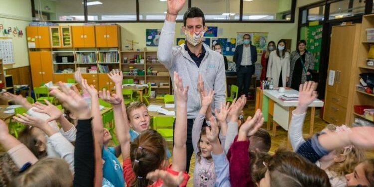 Veliko srce Novaka kuca za Srbiju: Đokovićeva fondacija dupliraće svaku vašu donaciju za vrtiće!