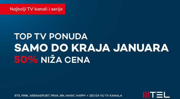 250+ ex-YU TV kanala i vrhunske serije po super ceni – samo do kraja januara