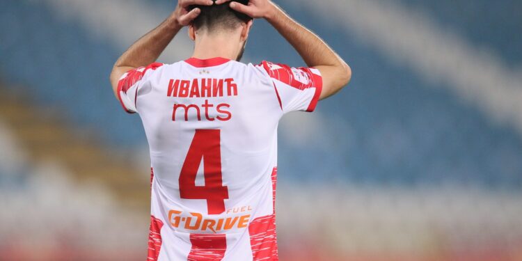 Veliki udarac za Zvezdu: Mirko Ivanić ne igra protiv Milana!