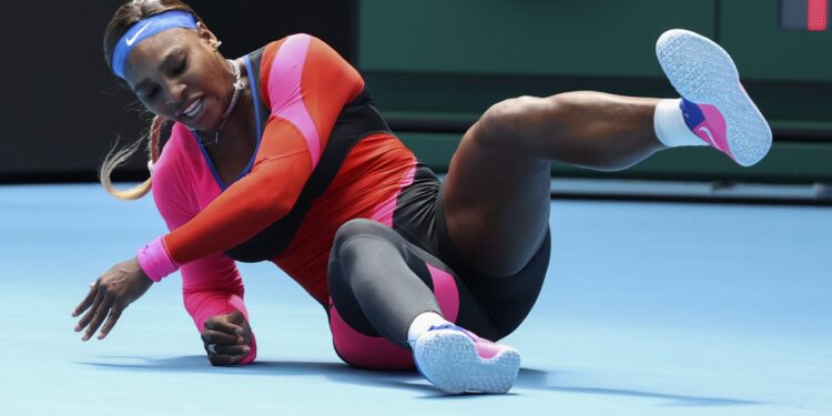 Serena: Dramila sam na terenu, nisam se povredila