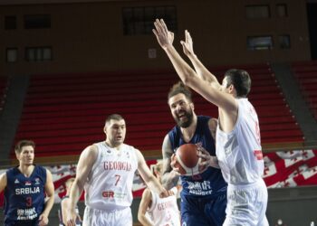 Srbija je na Evropskom prvenstvu! Petrušev dominirao protiv Gruzije!