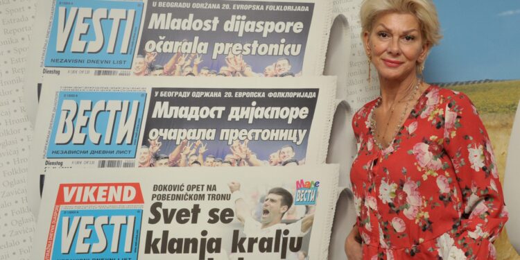 Svetlana Kitić gost “Vesti”: Dosadio mi odmor