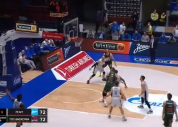 Šokantan poraz Zenita u borbi za plej-of: Baskonija preokrenula 18 razlike za 12 minuta! (VIDEO)