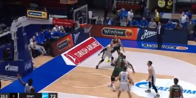 Šokantan poraz Zenita u borbi za plej-of: Baskonija preokrenula 18 razlike za 12 minuta! (VIDEO)