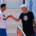 Đoković se sa srpskom nadom spremao za srpski derbi (FOTO)