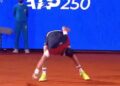 Krajinović lomio reket, pa prošao u drugo kolo Serbia Opena i zakazao srpski derbi (VIDEO)