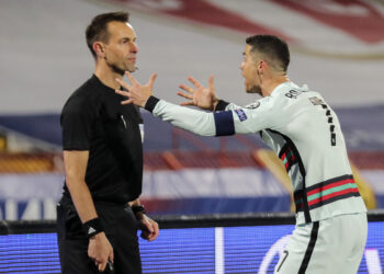 Sudija dobio otkaz jer nije video gol Ronalda protiv Srbije